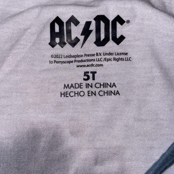 AC/DC Short Sleeve T Shirt - Picture 6 of 6